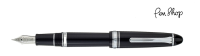 Sailor 1911 Realo Series Black Resin / Silver Plated Vulpennen
